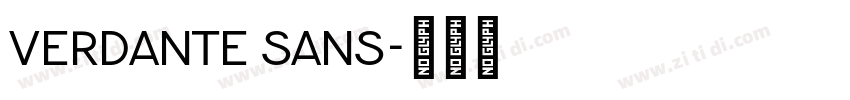 Verdante Sans字体转换